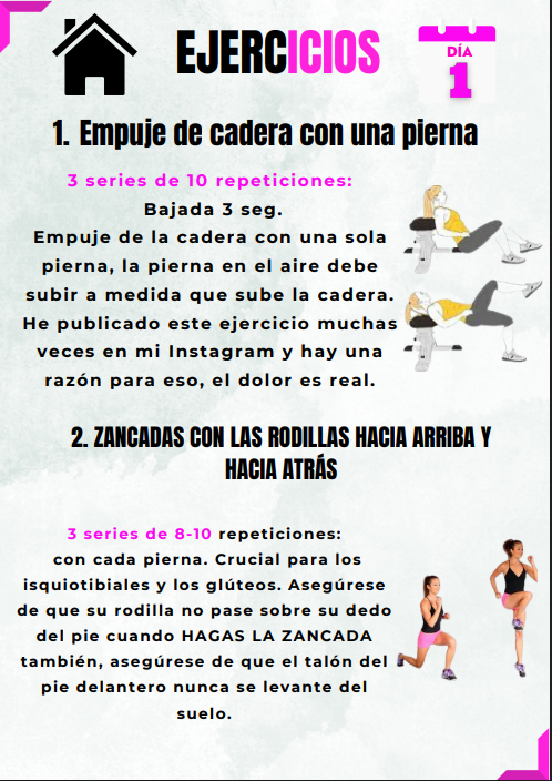 Rutina Premium Con Recetas, Gimnasio, Mas ejercicios...